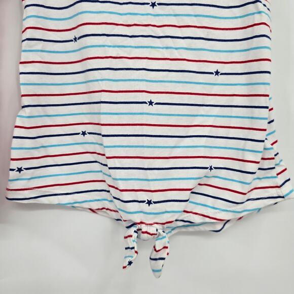 Nannette And Cat & Jack Girls Striped Sleeveless Tank Top Red White Blue Size‎ S - Picture 4 of 8